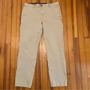 Men's The Savile Row Company Dress Kaki Pants Size 36x32